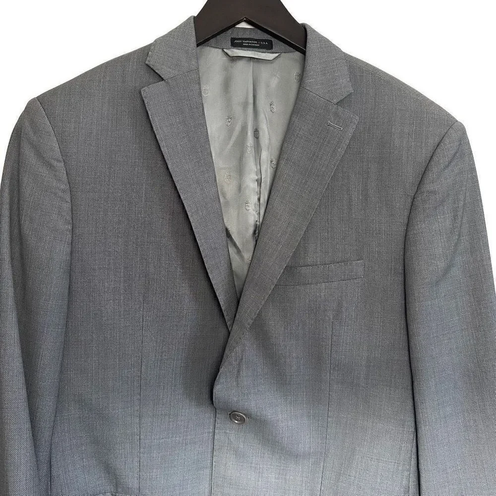 John Varvatos suit coat size large